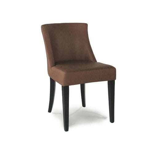 Chaise contemporaine - DALLAS P - DRIGANI SRL - d'intérieur / en velours / en simili cuir