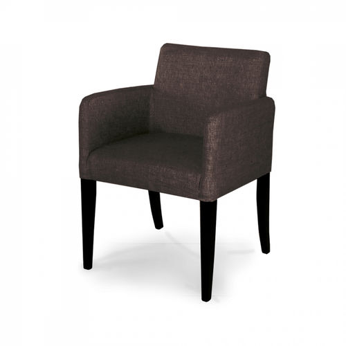 Chaise contemporaine - MADRID - DRIGANI SRL - d'intérieur / en velours / en simili cuir