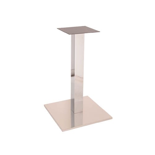 Pied de table en acier inoxydable poli - FT 060 - DRIGANI SRL - en acier chromé / contemporain