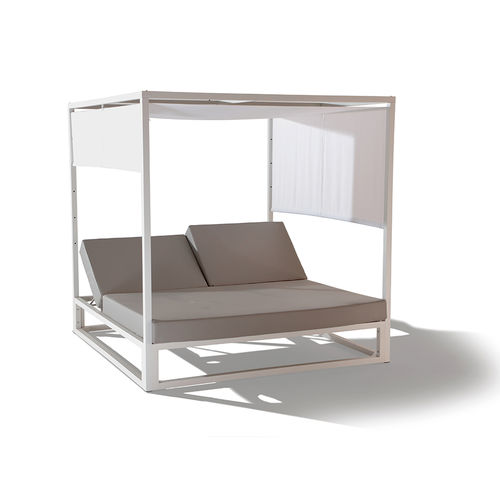 Lit de jardin à baldaquin - MALDIVE - DRIGANI SRL - double / contemporain / inclinable