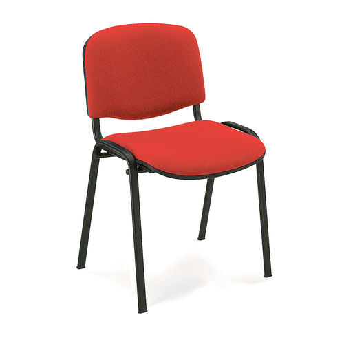 Chaise de bureau contemporaine - UF 100 - DRIGANI SRL - d'intérieur / en tissu / avec piètement en métal