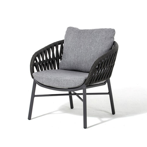 Fauteuil contemporain - drop - DRIGANI SRL - en Textilene® / en corde / en aluminium