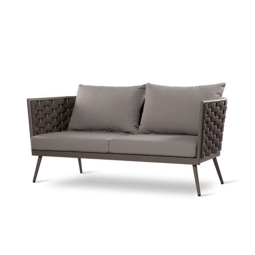 Canapé contemporain - CAPPUCCIO - DRIGANI SRL - de jardin / en Textilene® / en mousse