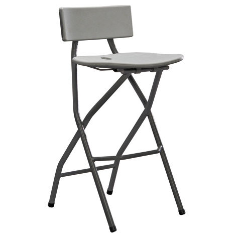 Chaise de bar contemporaine - MARKUS - DRIGANI SRL - d'intérieur / en plastique / avec piètement en métal