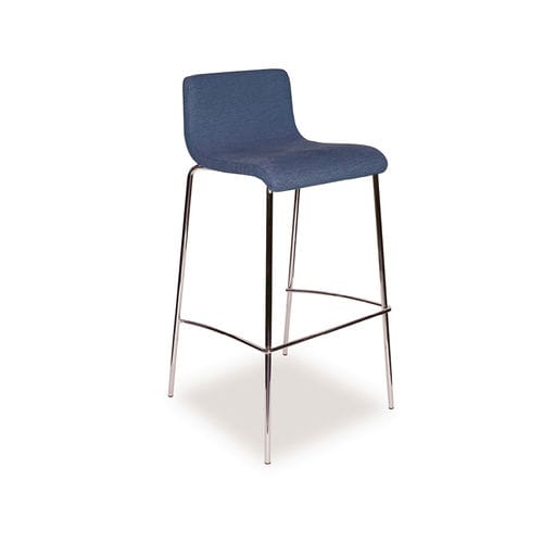 Chaise de bar contemporaine - SG 352 - DRIGANI SRL - d'intérieur / en tissu / en simili cuir
