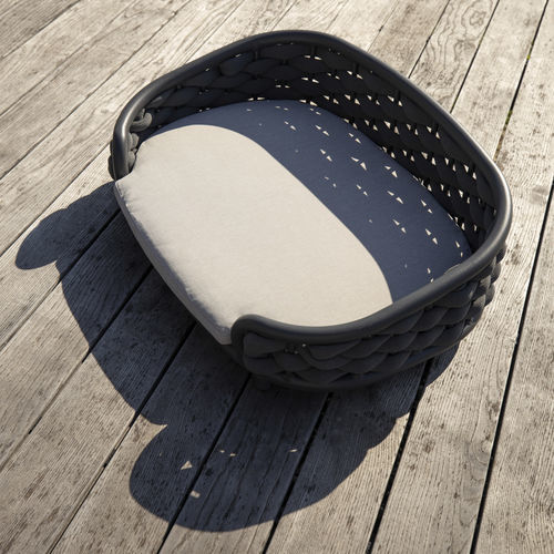 Lit pour chien en Textilene® - DRIGANI SRL - en aluminium / en corde / en caoutchouc