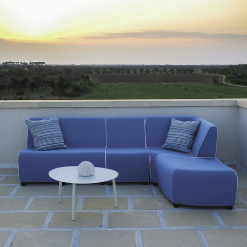 Canapé modulable - STELLA  - DRIGANI SRL - contemporain / de jardin / en tissu