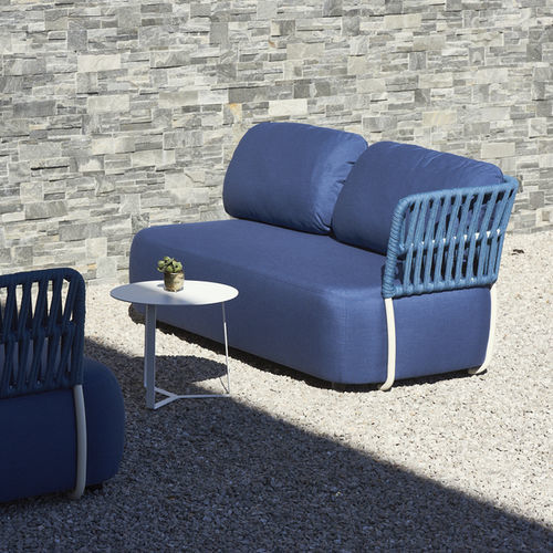 Canapé contemporain - SOFT - DRIGANI SRL - d'extérieur / en tissu / avec accoudoirs
