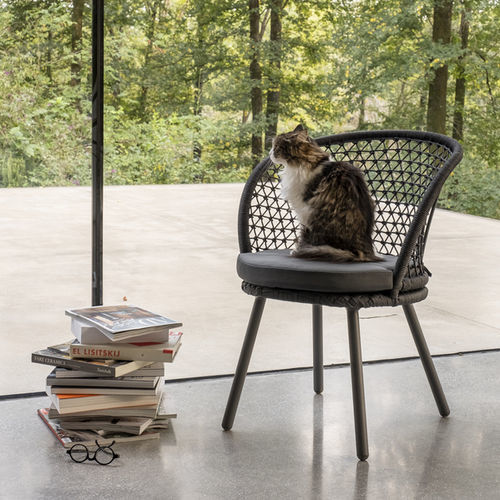 Chaise contemporaine - SHANGRI LA - DRIGANI SRL - d'intérieur / en Textilene® / en corde