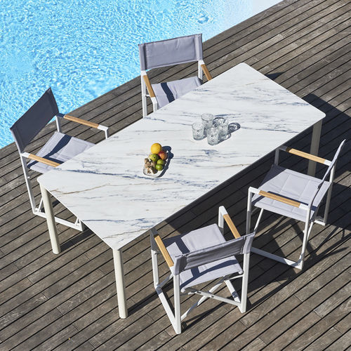 Chaise contemporaine - SAMOA - DRIGANI SRL - de jardin / d'intérieur / en Textilene®