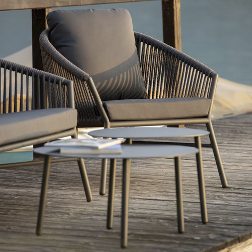 Fauteuil contemporain - OPERA - DRIGANI SRL - en Textilene® / en aluminium / en corde