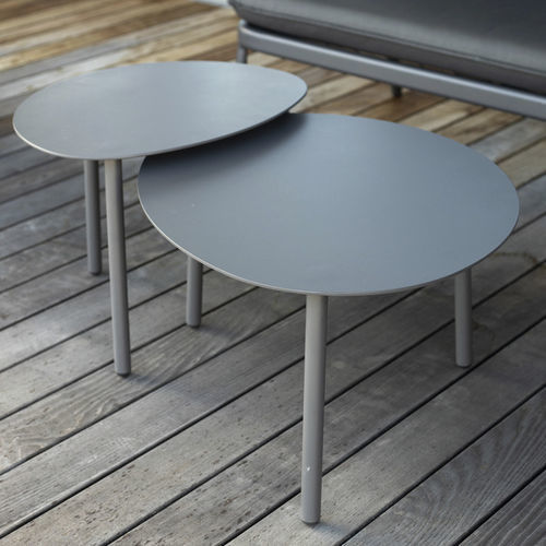 Table basse contemporaine - MARS - DRIGANI SRL - en tôle / avec piètement en métal / résidentielle
