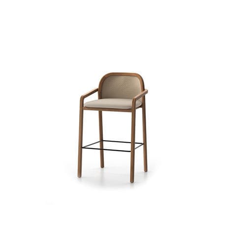 Tabouret de bar contemporain - Nara - DRIGANI SRL - en mousse / en mousse de polyuréthane / en textile