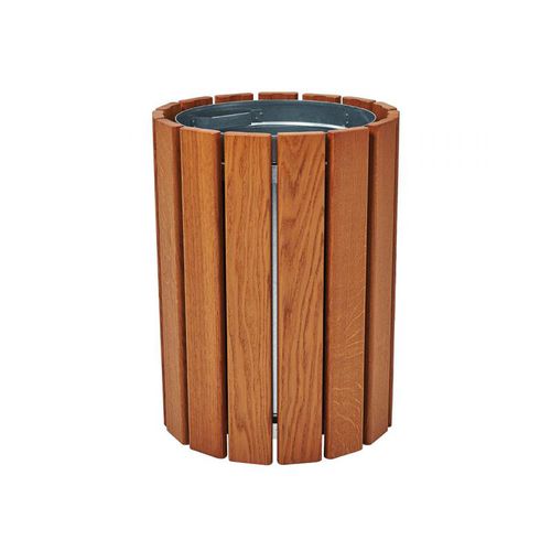 Poubelle publique - COLOGNE - PROCITY - de tri sélectif / en bois exotique / en bois de feuillus