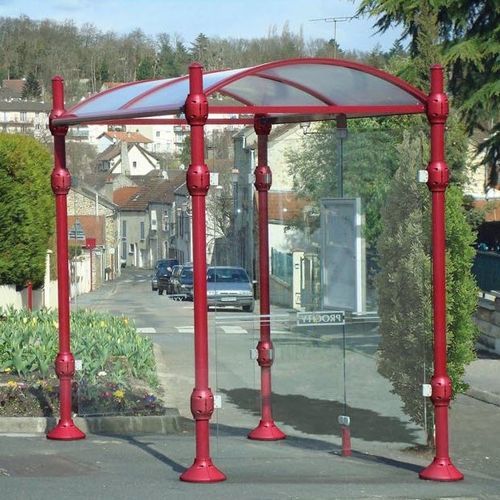 Abribus en verre - PROVINCE AGORA - PROCITY - en aluminium / en aluminium anodisé / en fonte d'aluminium