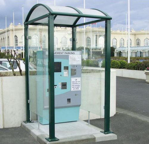 Abri pour espace public - VOUTE PAY - PROCITY - caisse