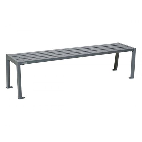 Banc public contemporain - SILAOS® - PROCITY - en acier galvanisé / en tôle d'acier / en acier peint