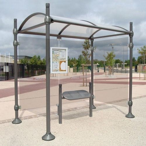 Banc public classique - ESTORIL CITY - PROCITY - en tôle perforée / en tôle d'acier / en acier