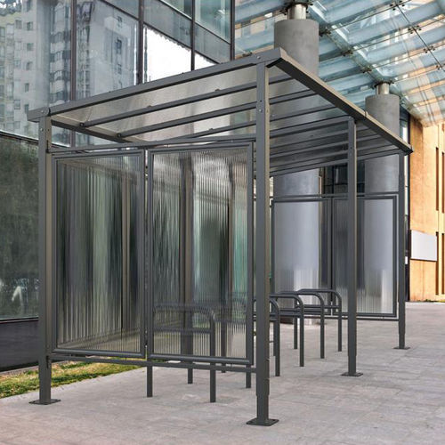 Abri vélo couverture en polycarbonate - MILAN - PROCITY - design / en aluminium / en acier