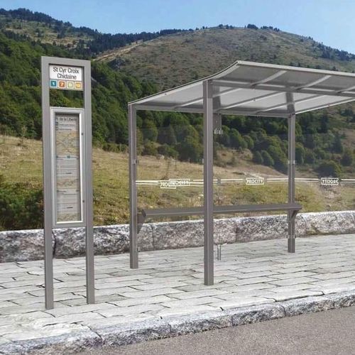 Totem signalétique - SQUARE  - PROCITY - en acier galvanisé / en aluminium anodisé / pour espace public