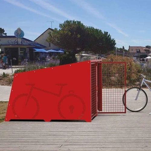 Abri vélo sécurisé - BERLIN - PROCITY - en acier galvanisé / pour espace public