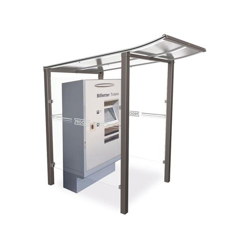 Abri pour espace public - MODULO - PROCITY - caisse