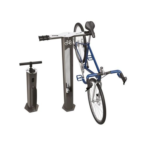 Appui-vélo au sol - 20402 SERIES - PROCITY - vertical / avec pompe à air / pour espace public