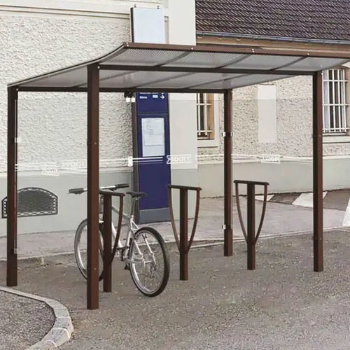 Abri vélo couverture en polycarbonate - MODULO - PROCITY - en aluminium / en acier galvanisé / en acier