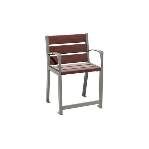 Chaise contemporaine - Silaos® - PROCITY - d'intérieur / d'extérieur / en acier