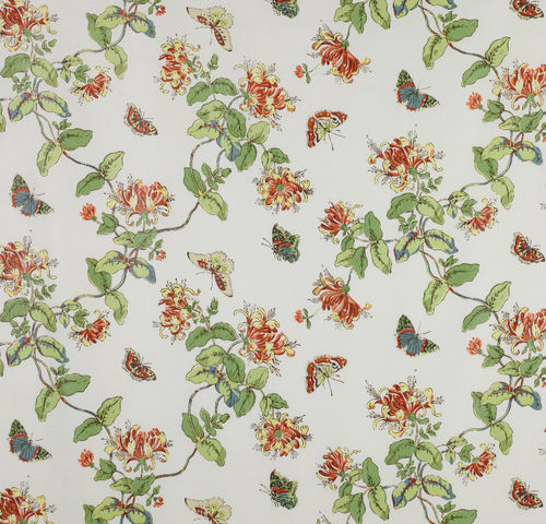 Tissu d'ameublement - HONEYSUCKLE - Colefax & Fowler - à fleurs / en coton