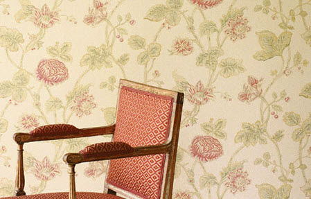 Papier peint classique - BERWICK - Colefax & Fowler - à motif floral