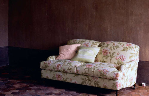 Tissu d'ameublement - VERYAN : TREE PEONY - Colefax & Fowler - à motif / en lin