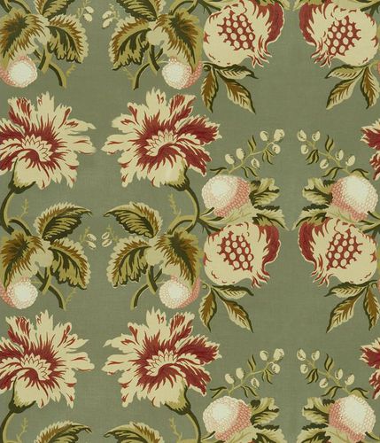 Tissu pour rideaux - JESSUP - Lee Jofa - d'ameublement / à fleurs / en coton