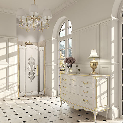 Paroi de douche battante - STUDIO VICTORIAN - Hüppe - en niche