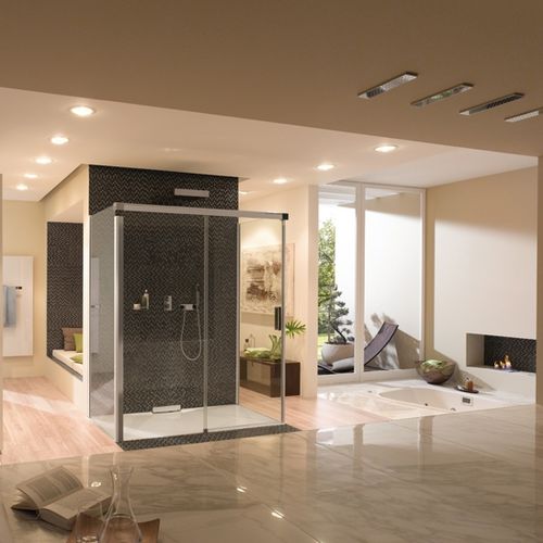 Paroi de douche coulissante - DESIGN PURE - Hüppe