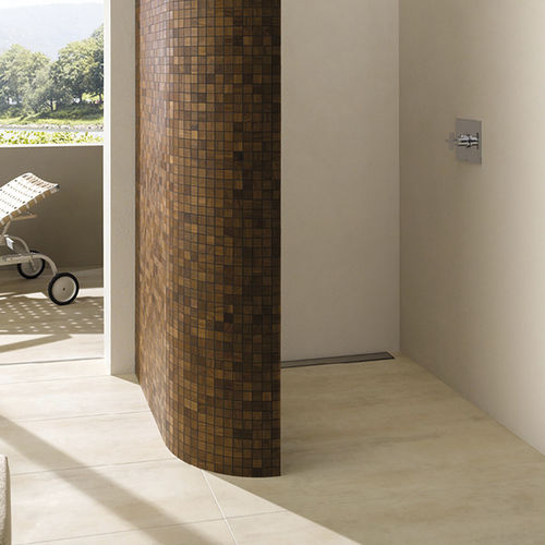 Douche à l'italienne - PORESTA® BALTIMORE - Poresta systems - fibre de verre / hélicoïdale