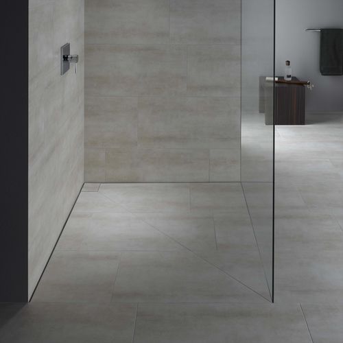 Receveur de douche rectangulaire - PORESTA® SLOT - Poresta systems - à carreler / à fleur de sol / extra plat