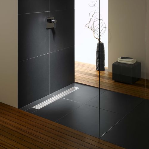 Receveur de douche rectangulaire - PORESTA® BFR 75 - Poresta systems - à carreler / à fleur de sol / en céramique