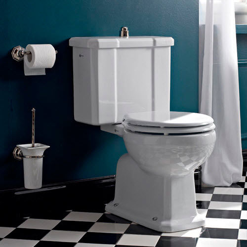 WC monobloc - 5177 + S107 + 5130L + MC11-L - Sbordoni - en céramique / résidentiel / professionnel