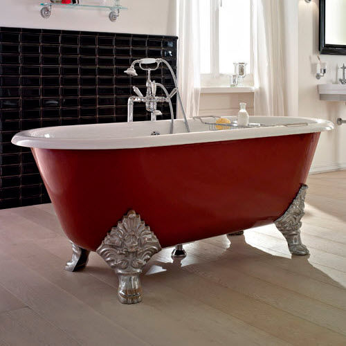 Baignoire ovale - 4009 - Sbordoni - sur pieds / à usage professionnel / pour habitat