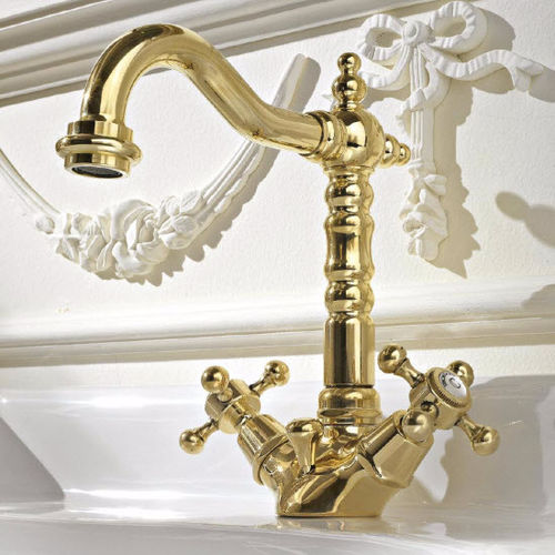 Mélangeur de vasque - LO87OL - Sbordoni - à poser / en métal / de salle de bain