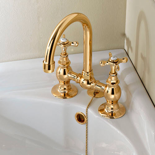 Mélangeur de vasque - MR138OL - Sbordoni - à poser / en métal / de salle de bain