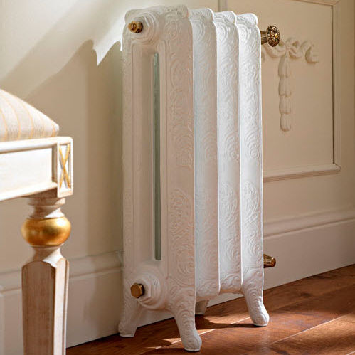 Radiateur à eau chaude - RAD2660B - Sbordoni - classique / en fonte / blanc