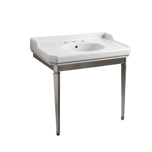 Console pour lavabo en métal - 9090 + N090 - Sbordoni