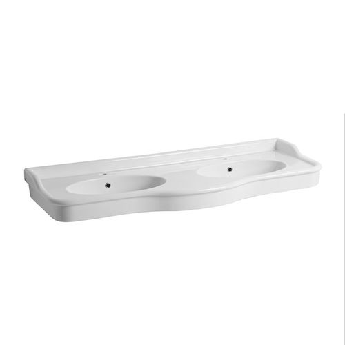 Vasque console - 7200 - Sbordoni - en céramique / double / rectangulaire