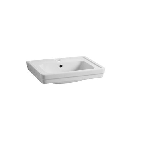 Vasque à poser - 5758 - Sbordoni - en céramique / rectangulaire / 1 trou