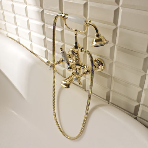 Mélangeur pour douche - AN116OL - Sbordoni - pour baignoire / mural / en métal