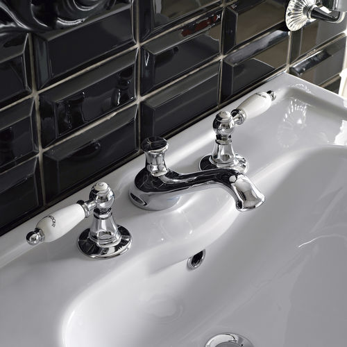 Mélangeur de vasque - LI142MASCR - Sbordoni - à poser / en métal / de salle de bain