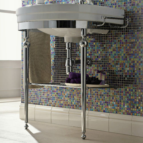 Console pour lavabo en métal - 5369 + M369G-2P - Sbordoni