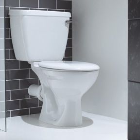 WC monobloc - ATLAS COMMERCIAL: ASWHPAN - Lecico - en céramique / avec manette